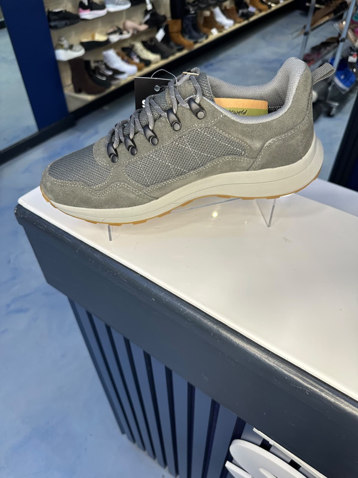 Cotsworld Elmfield Shoes Grey Size 9 Men’s Casual Smart Trainers image 7