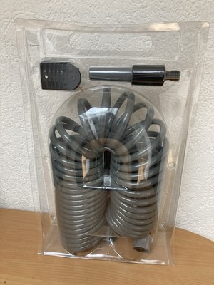 GardenLine  10 m  Spiral Garten Schlauch mit Düse