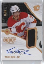2023 Upper Deck Ultimate Collection Debut Threads 38/99 Walker Duehr Auto 16fy