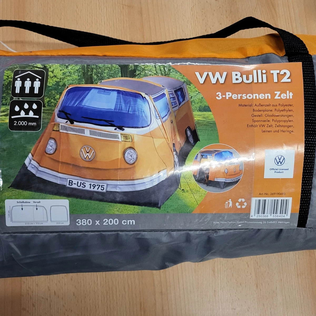 Vw Bulli Zelt in Outdoor-Zelte online kaufen | eBay.de