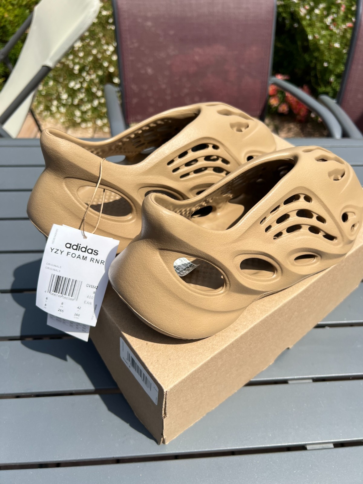 Adidas Yeezy Foam RNR coloris Taupe (marron clair) - taille 42