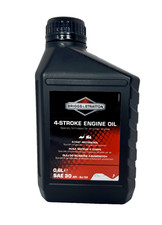 Briggs & Stratton 4-stroke engine oil SAE 30 0.6 Litre lawn mower oils B&S