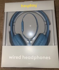 Heyday Wired On-Ear Headphones - Blue - BRAND NEW