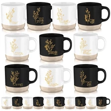 20 Pcs Christian Mugs for Women Inspirational Bible Verse Christian Coffee Mu...