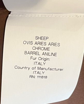 Michael Kors Collection Leather Patchwork Shearling Cropped Jacket