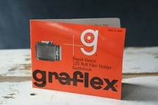 Graflex Rapid-Vance 120 Roll Film Holder Guidebook