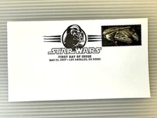 Star Wars - Millennium Falcon - First Day of Issue Stamp-Envelope