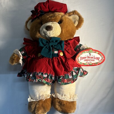 Vintage Teddy Bear Lane Dress Hat New 15  1994