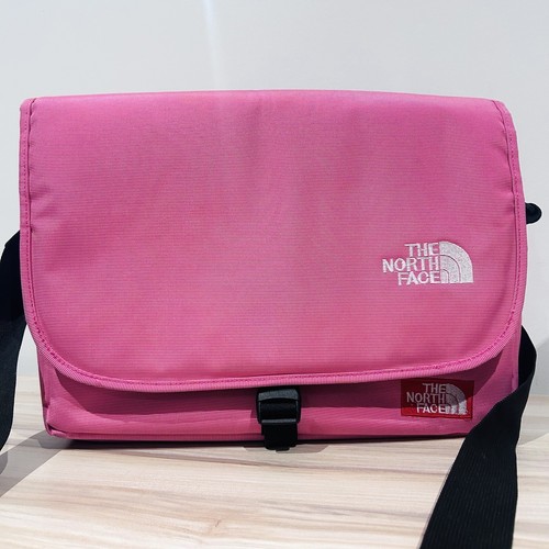 The North Face Bag Pink Messenger Satchel Laptop Shoulder Strap - Picture 12 of 12