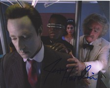 JERRY HARDIN SIGNED STAR TREK VOYAGER NEXT GENERATION 8X10 PHOTO COA ACTOR PROOF