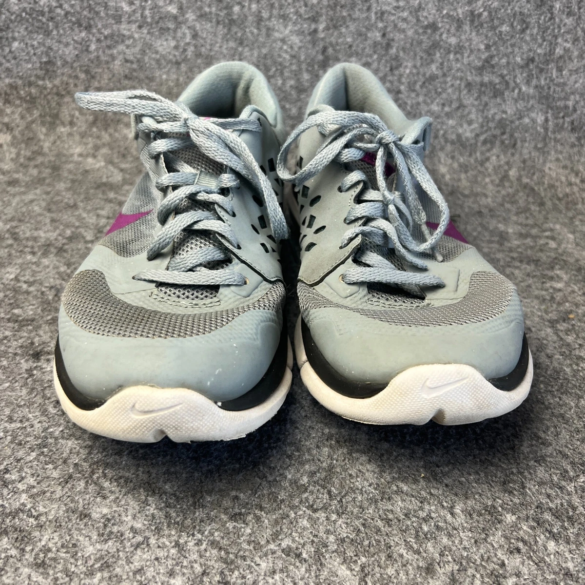 Nike Flex 2015 Run Shoes Women s 8.5 Gray Pink 709021 003 Running