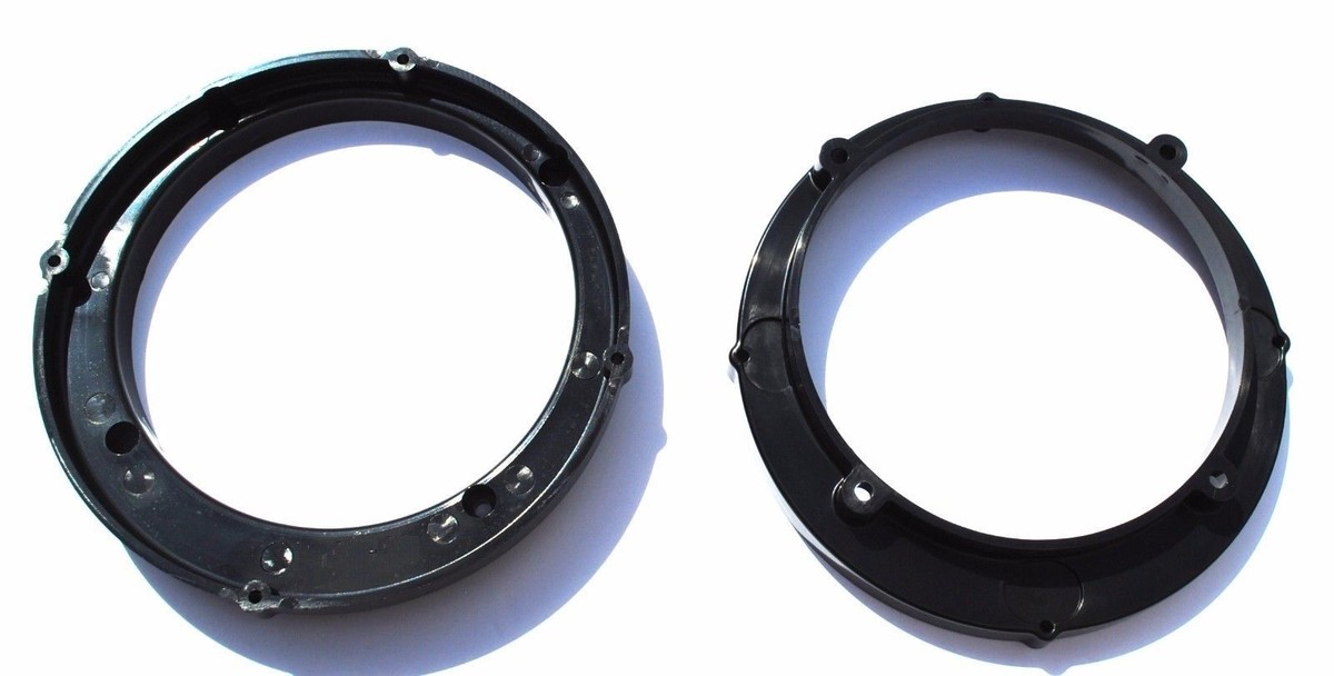 5.25 TO 6.5 Motorcycle Speaker Adapter Pair Rings fits Victory XC