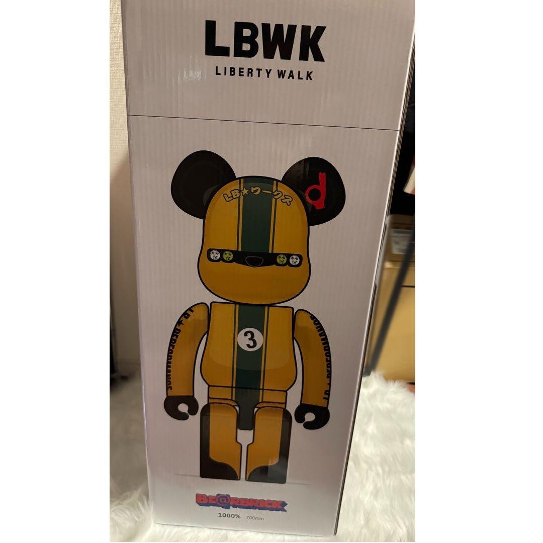 リバティーウォーク LBWK ベアブリック リバンナ 1000% BE@RBRICK SERIES 50
