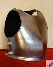 Gothic Medieval Armor Breastplate   Steel Jacket for LARP, SCA, and Halloween