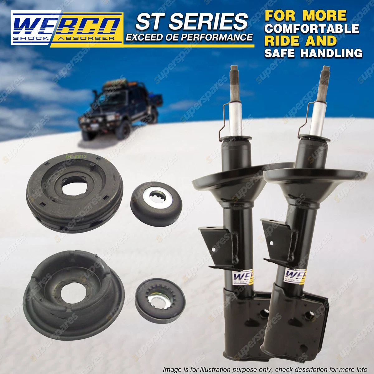 Holden barina online front struts
