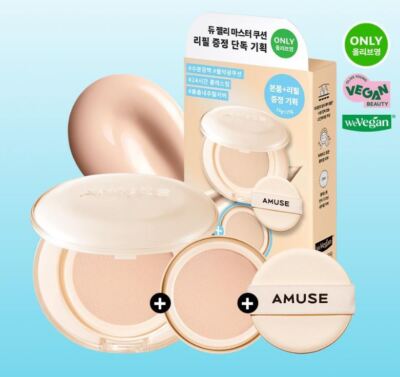 AMUSE DEW JELLY MASTER Cushion 15g + Refill 15g (SPF38 PA+++)