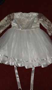 bebe christening gown