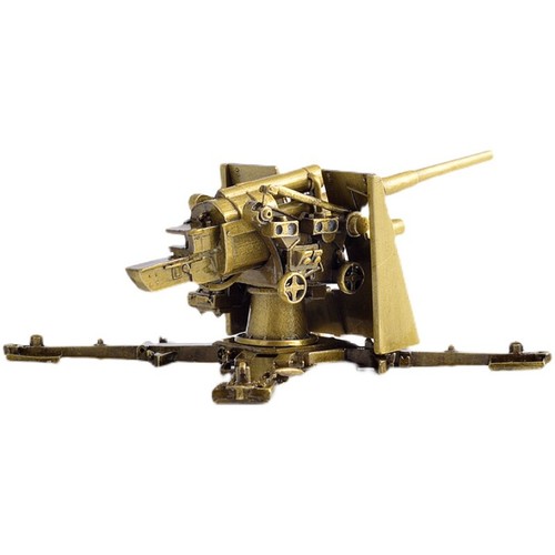 1:72 WW II Germany 88MM FLAK Anti-aircraft Gun Model All-metal Bronze Detachable - Picture 5 of 19
