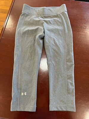 Under Armour Medium Gray Capri Pants Athletic #1314