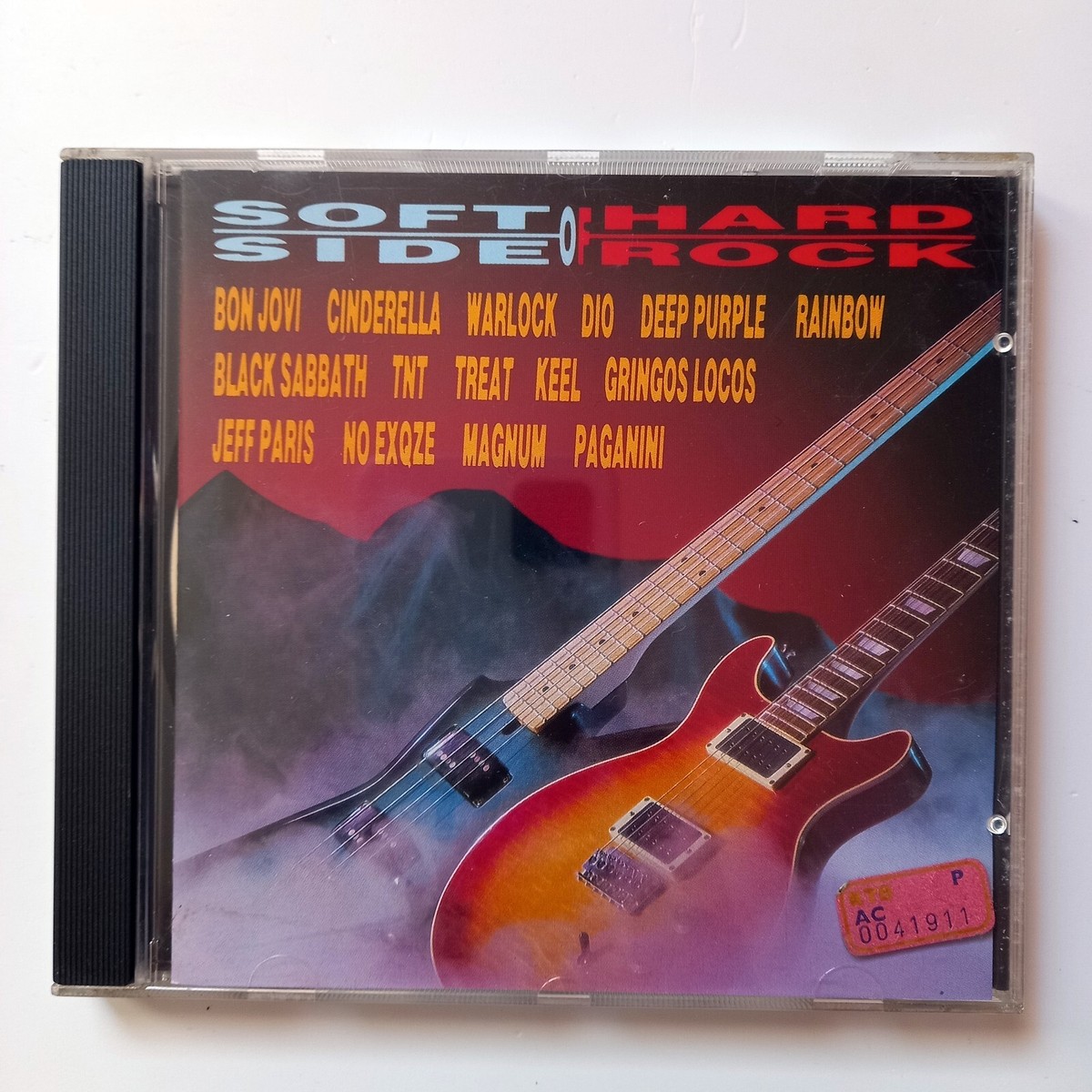 VARIOUS ‎– SOFT SIDE OF HARD ROCK (1988) CD COMPILATION MADE IN