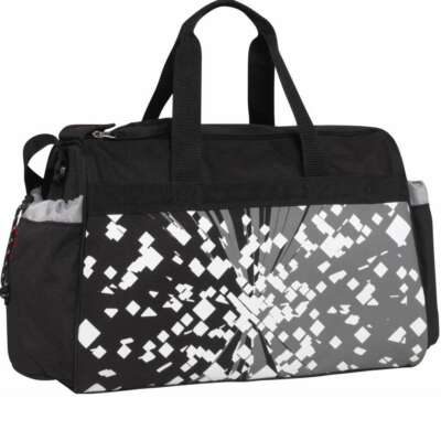 TAKE IT EASY Sporttasche City schwarz weiss black white