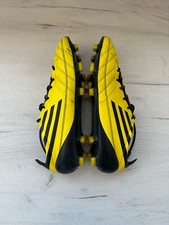 Adidas F50 Adizero Lea Yellow Football Cleats Boots US10 1/2 UK10 EUR44 2/3