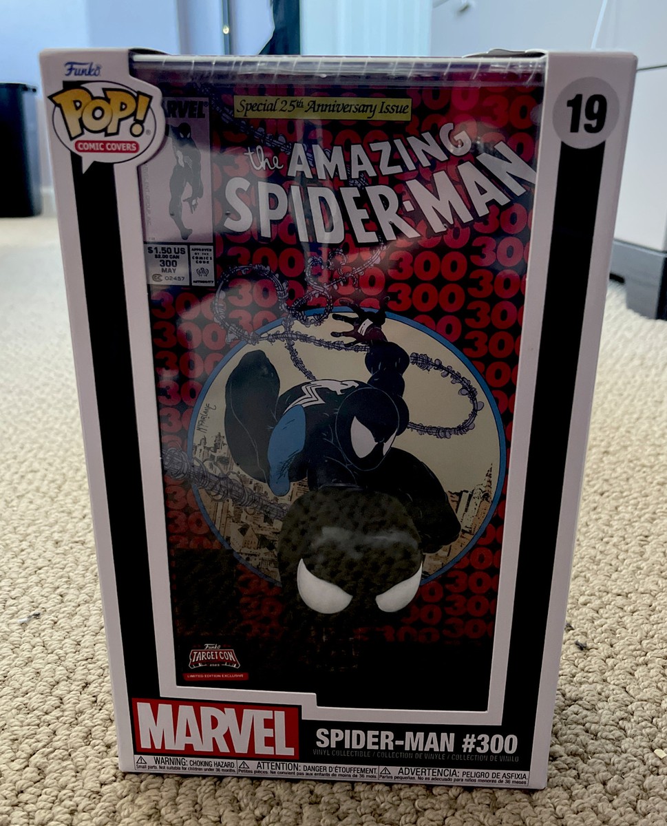 Funko　MARVEL POP! Spider-Man #300 Amazon.com: Funko Pop! Cover Art Marvel Collection