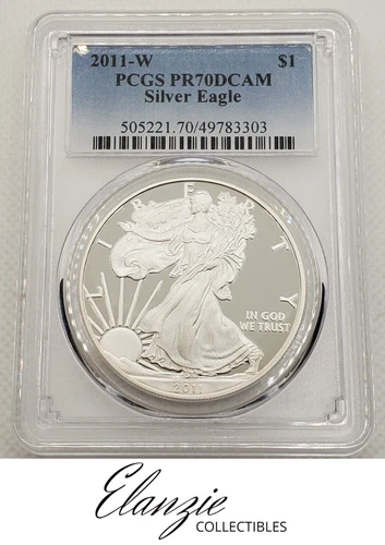2011-W Proof American Silver Eagle PCGS PR70 DCAM