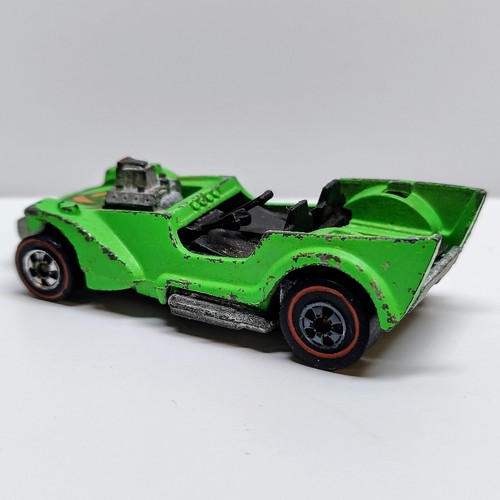 Hot Wheels Vintage Redline Ice T from 1974 Flying Colors Set in Light Green - Picture 4 of 6