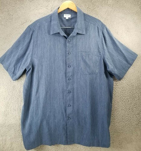 Haggar Cool 18 Tec Shirt Mens 2XLT Tall 