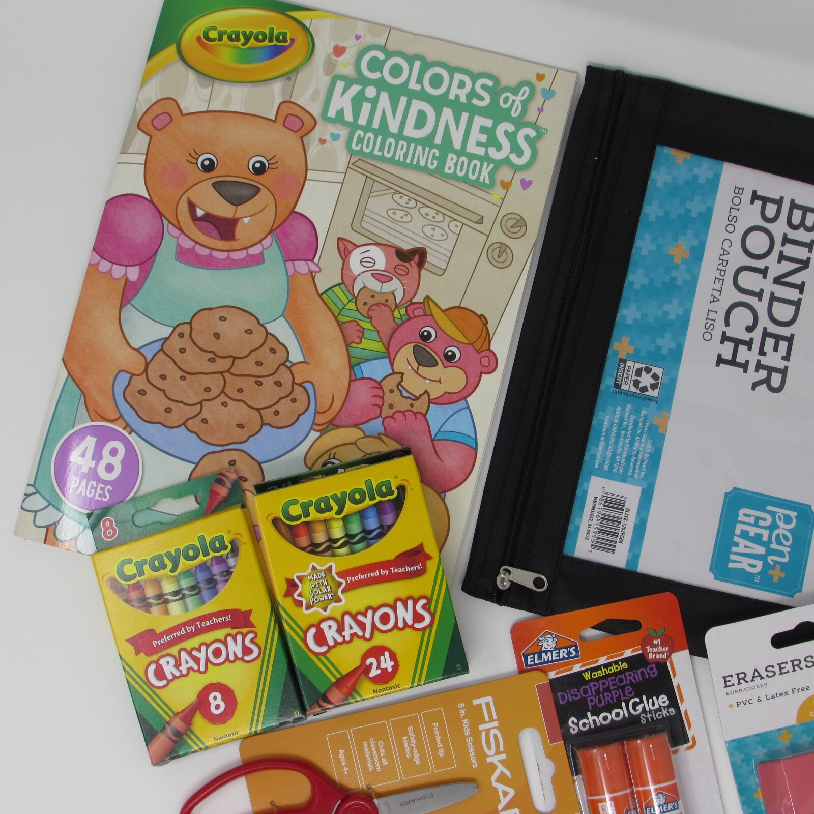 School Supply 17 Item Bundle Homeschool Crafts Art Crayola Pencil Marker Crayons