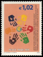 KOSOVO 15 - Peace in Kosovo "Handprints" (pb46734)