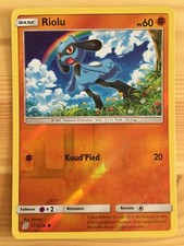Carte Pokémon REVERSE Riolu 115/236 SL11 Harmonie des Esprits FR NEUF