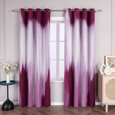 Blickdicht Gardinen Stores Verdunklung Vorhang mit Ösen Thermogardine Dekoschal