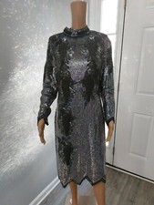Vintage Dress 100 Pure Silk Made In India