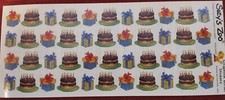 SUZY'S ZOO BIRTHDAY CAKE BORDER STICKER 90020