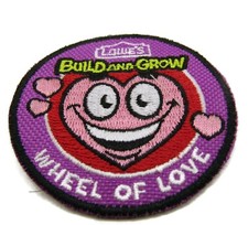 Lowe's Build and Grow Patch Wheel of Love Embroidered Iron-On Kids Workshop