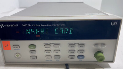 Keysight 34972A LXI Data Acquisition/ Switch Unit MY57002515 w / Protective Case