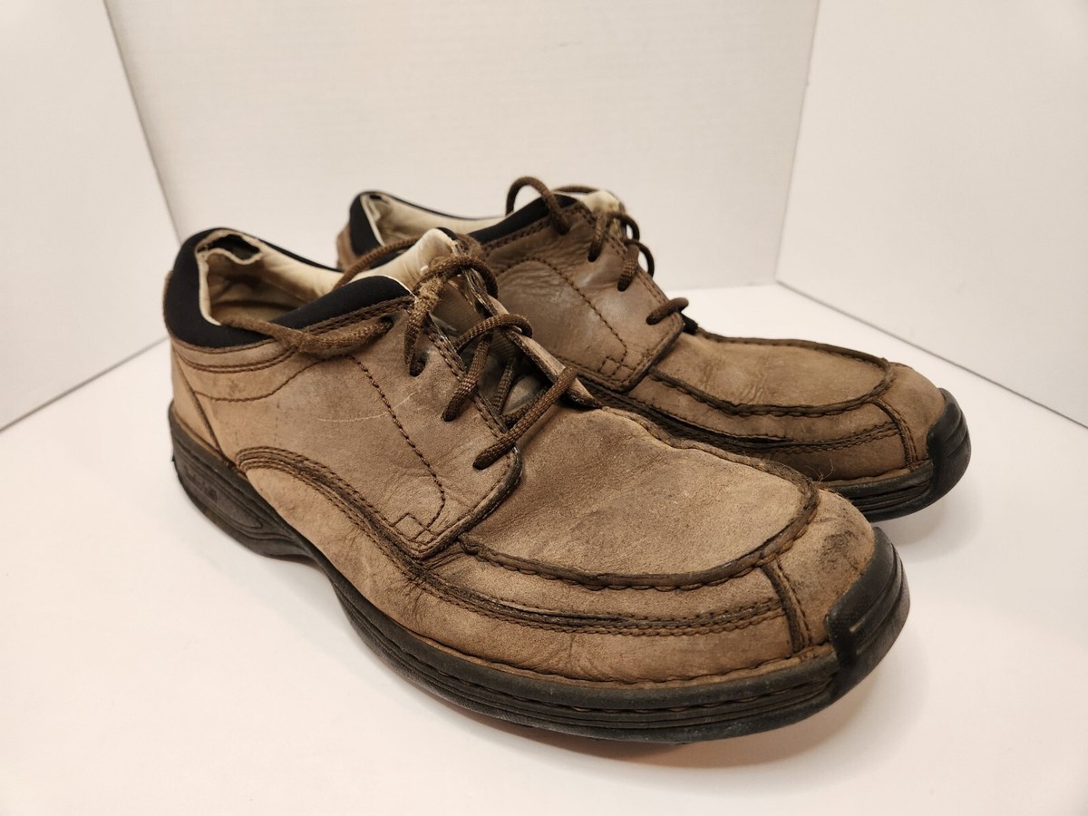 Timberland Brown Leather Casual Shoes Men