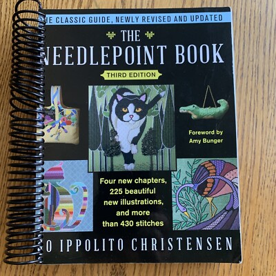 The Needlepoint Book: New, Revised, and Updated Third Edition - Paperback - GOOD