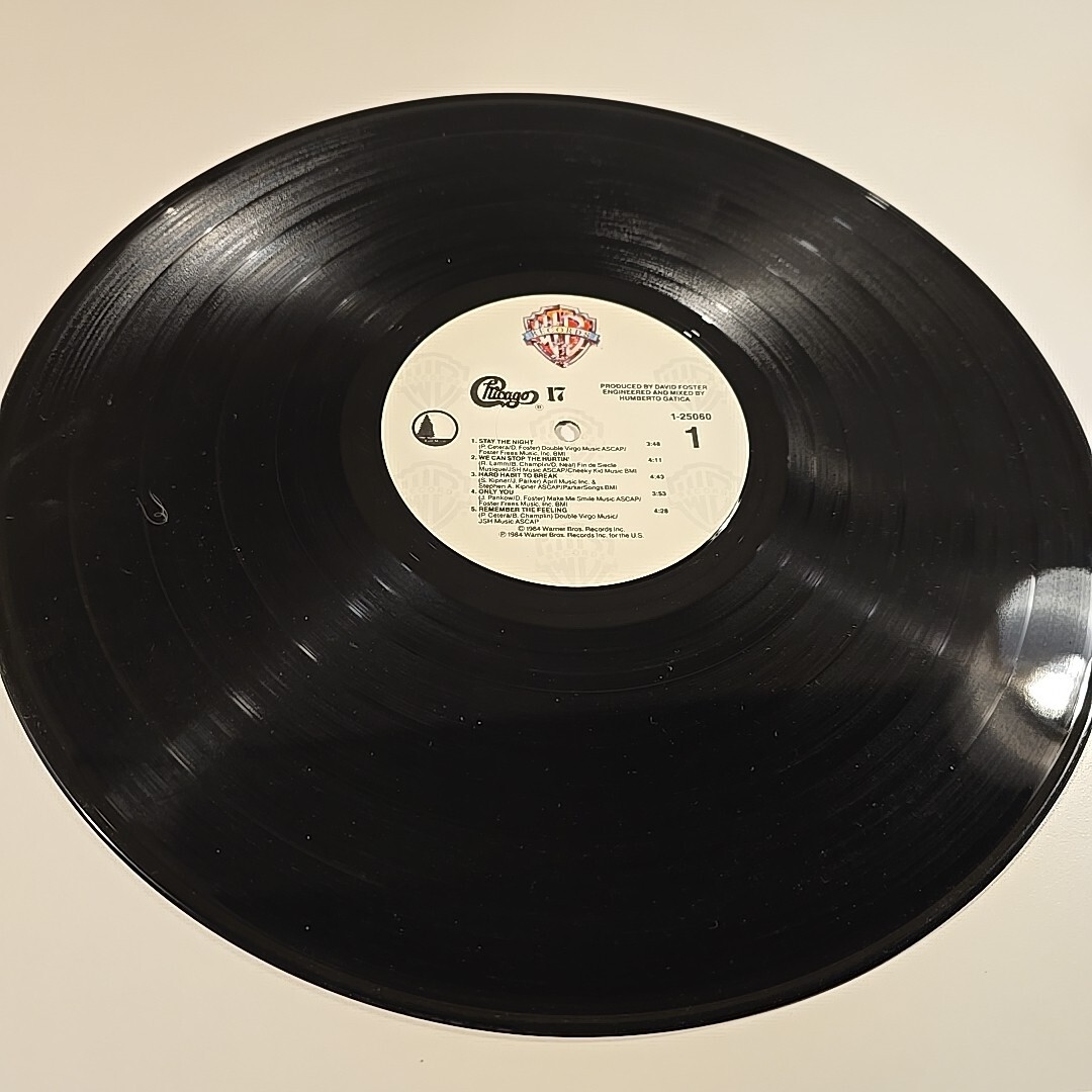 シカゴ 2008-2009年版 Chicago – Chicago 17 - 1984 - Warner Bros. 25060-1 Vinyl LP