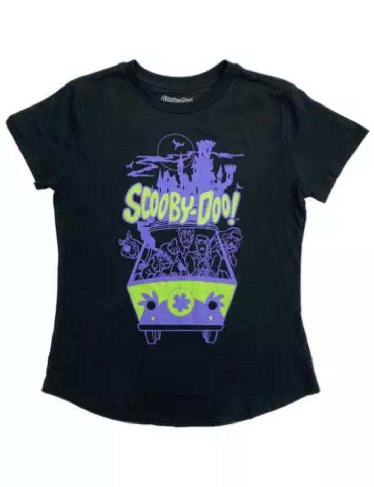 Junior S Scooby Doo in Mystery Machine Glow in the Dark Black