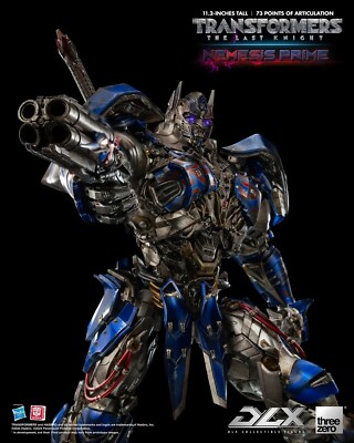 Duty Free ThreeZero DLX Transformers Nemesis Prime The Last Knight Neu