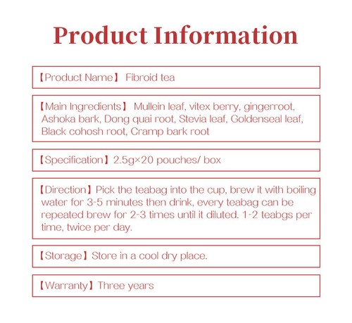1 box of female fertility supplement tea+1 box of female uterus care tea - Picture 9 of 10