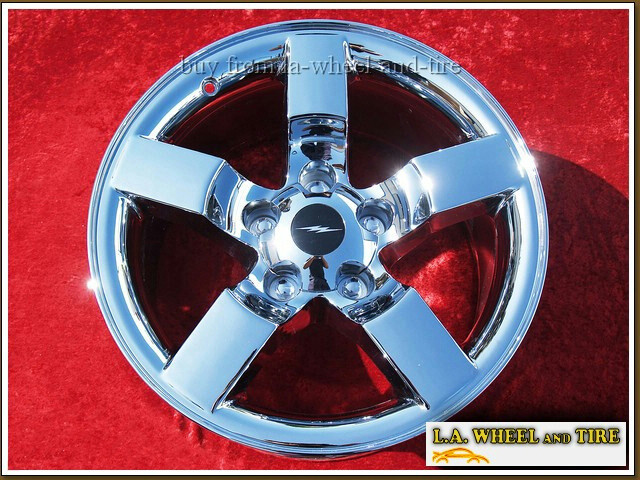 SET OF 4 CHROME 18