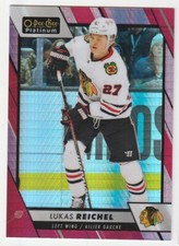 HOCKEY NHL 23/24 OPCPLATINUM LUCAS REICHEL  RED PRISM 162/199 CHICAGO   #174