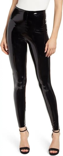 Faux Patent Leather Leggings 