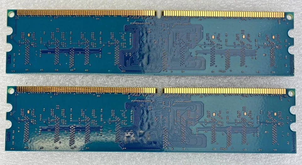 2x 512MB Nanya NT512T64U88B0BY-3C 1Rx8 PC2-5300U-555 667MHz DDR2 memory RAM  - Image 4 of 4