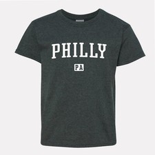 Philly Kids Shirt Philly Pennsylvania Youth T-Shirt Philadelphia Teen Shirt