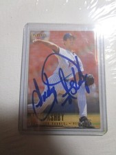 Signed Autographed 1996 Fleer Baseball #559 Andy Ashby Padres